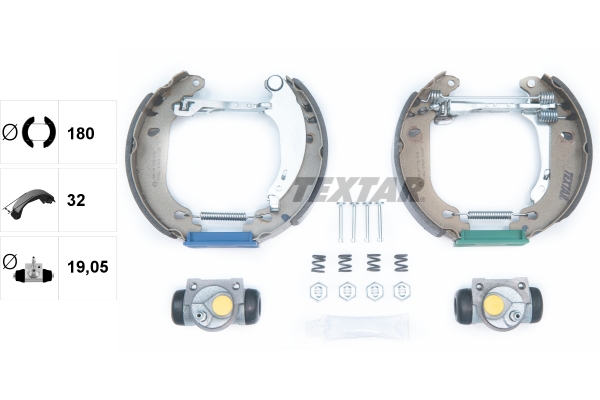 Remschoen set Textar 84053802