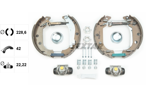 Remschoen set Textar 84056601