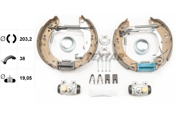 Remschoen set Textar 84059800