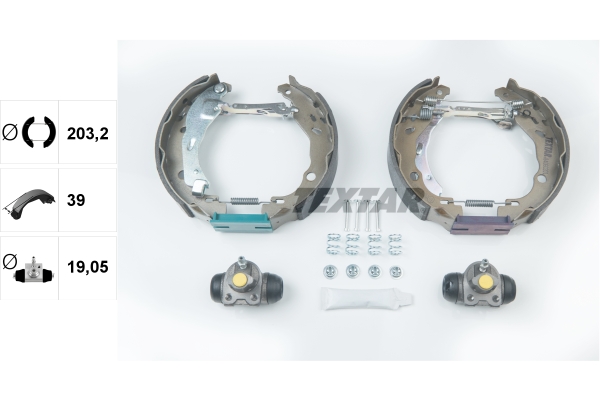 Remschoen set Textar 84060201