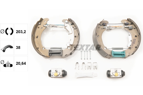 Remschoen set Textar 84061100