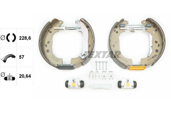 Remschoen set Textar 84061400