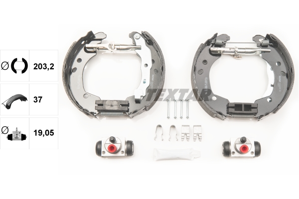 Remschoen set Textar 84062600