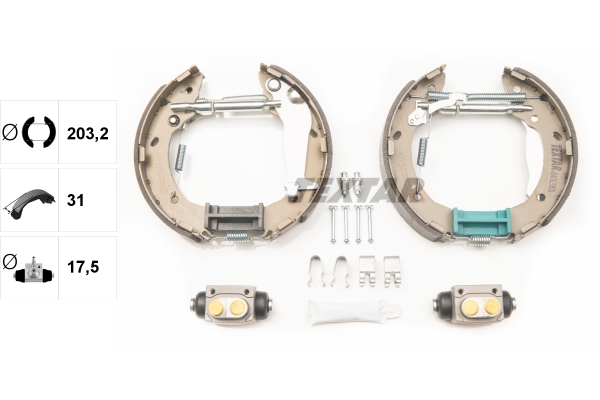 Remschoen set Textar 84063300