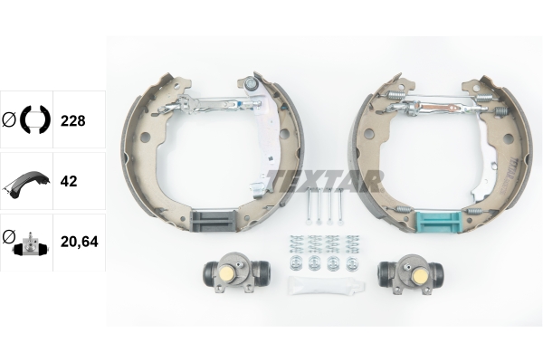 Remschoen set Textar 84067200