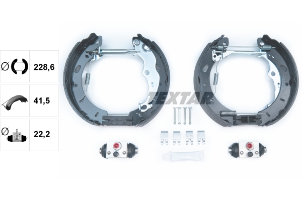 Remschoen set Textar 84079800