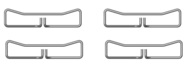 Rem montageset Textar 82511300