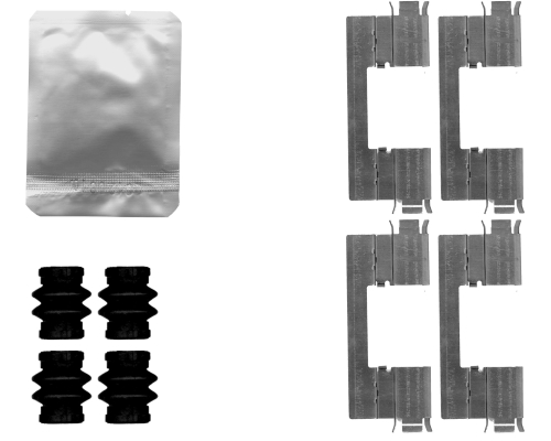 Rem montageset Textar 82548100