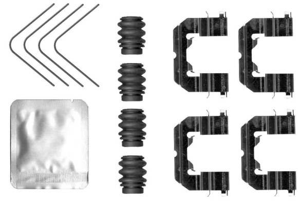 Rem montageset Textar 82554300