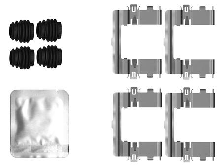 Accessoireset, schijfremblok Textar 82564000