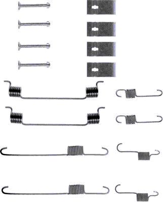 Rem montageset Textar 97007500