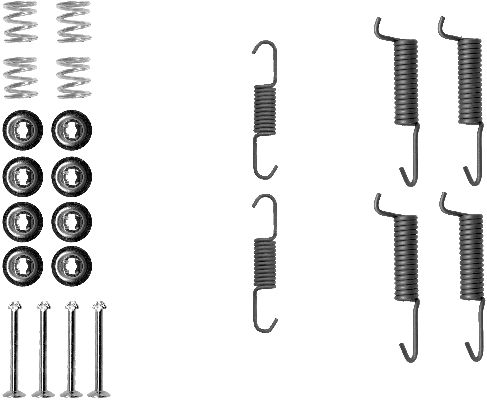 Rem montageset Textar 97012700