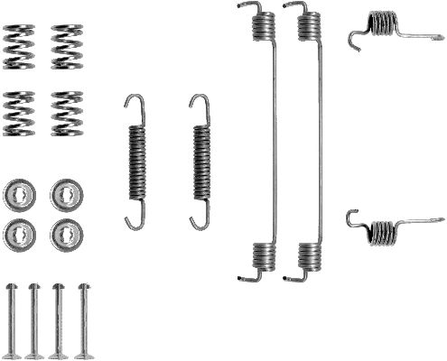 Rem montageset Textar 97015400