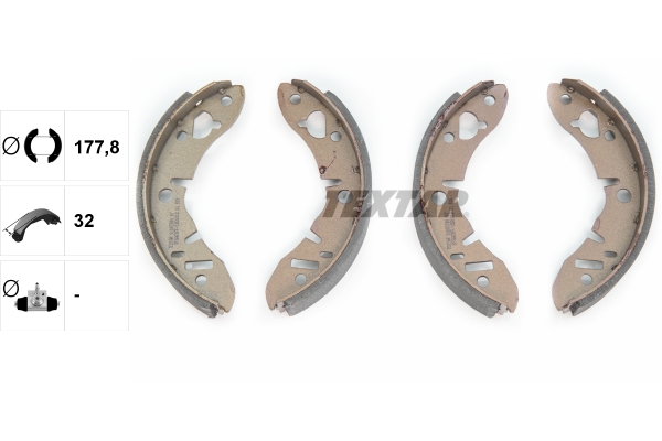 Remschoen set Textar 91005700