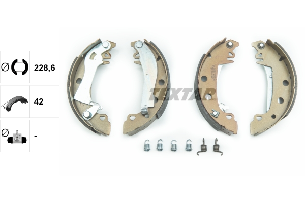 Remschoen set Textar 91011800