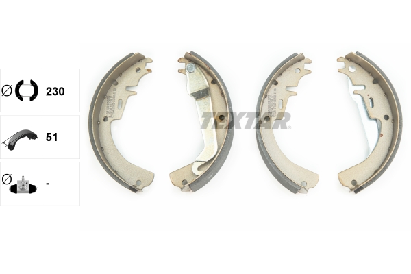 Remschoen set Textar 91012100