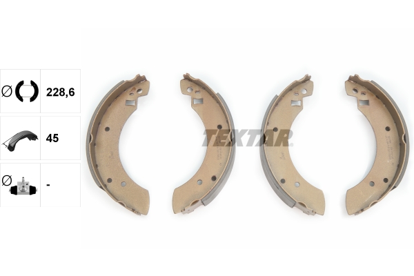 Remschoen set Textar 91014100