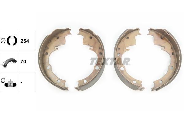 Remschoen set Textar 91016100