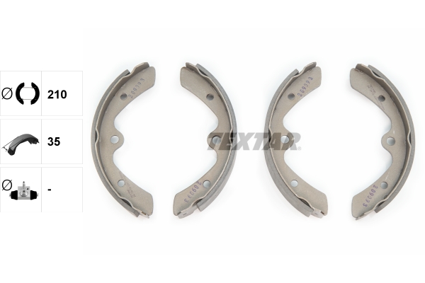 Remschoen set Textar 91030200