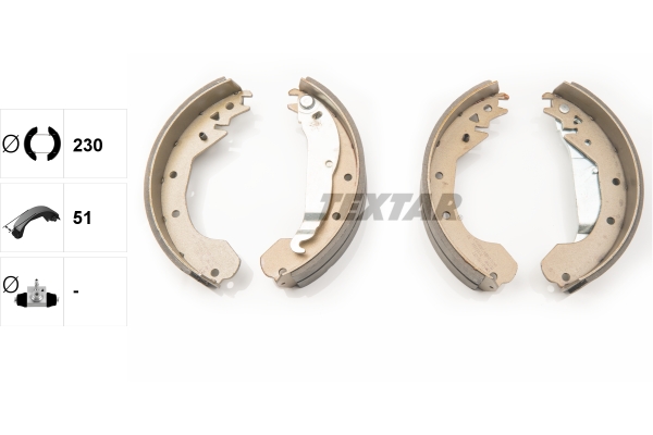 Remschoen set Textar 91033200