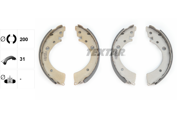 Remschoen set Textar 91037100