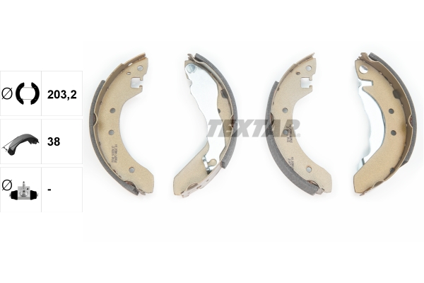 Remschoen set Textar 91038700