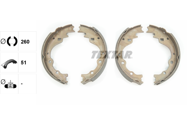 Remschoen set Textar 91040100