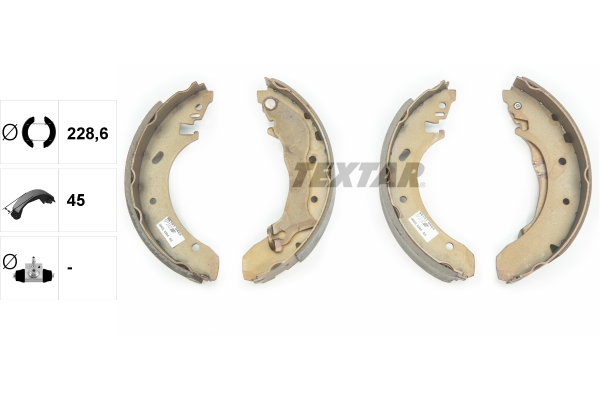 Remschoen set Textar 91046400