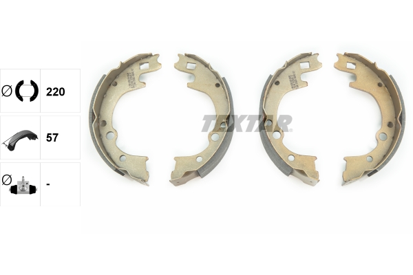 Remschoen set Textar 91050200