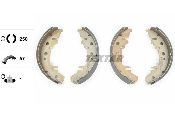 Remschoen set Textar 91056000