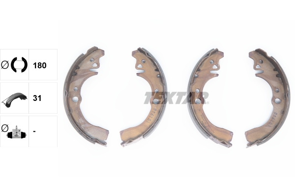 Remschoen set Textar 91057500