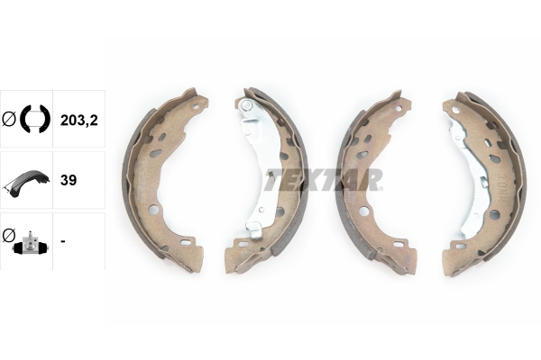 Remschoen set Textar 91060200