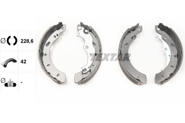 Remschoen set Textar 91079800