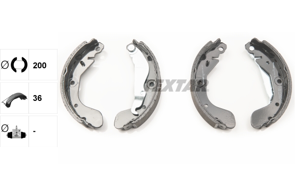 Remschoen set Textar 91079900