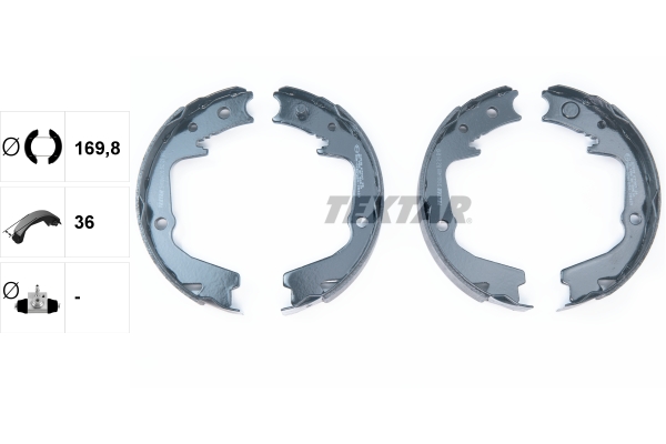 Remschoen set Textar 91080400