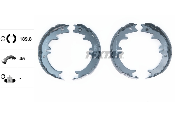 Remschoen set Textar 91080600