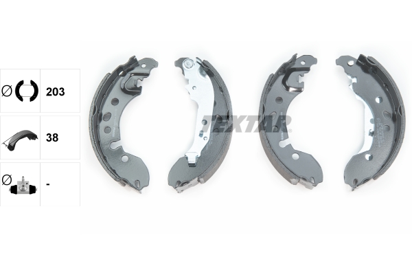 Remschoen set Textar 91080700