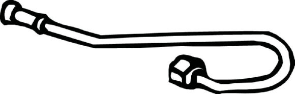 Drukleiding voor druksensor roetfilter Bosal 000-074