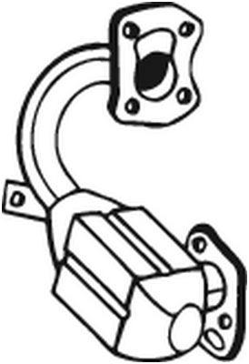 Katalysator Bosal 090-554