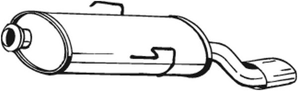 Achterdemper Bosal 135-215