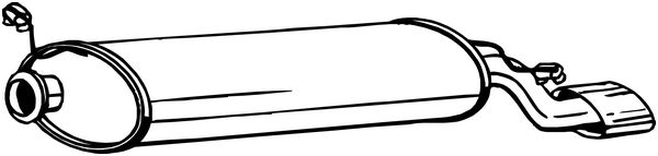 Achterdemper Bosal 135-217