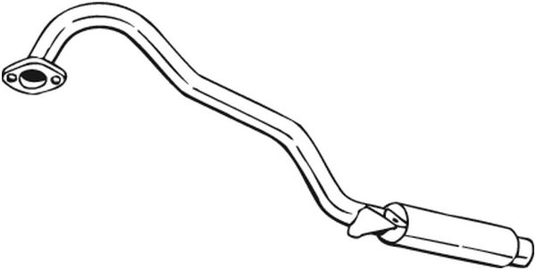 Achterdemper Bosal 145-003