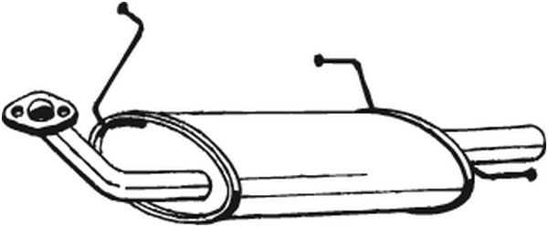 Achterdemper Bosal 145-239