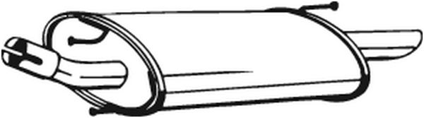 Achterdemper Bosal 154-269