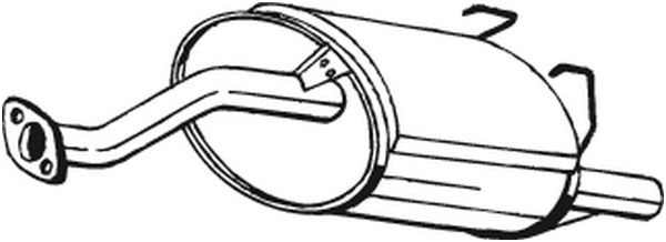 Achterdemper Bosal 163-203