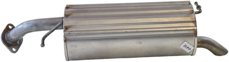 Achterdemper Bosal 165-287