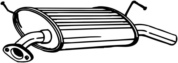 Achterdemper Bosal 169-015