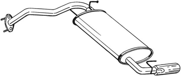 Achterdemper Bosal 171-253