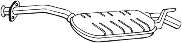 Middendemper Bosal 175-175