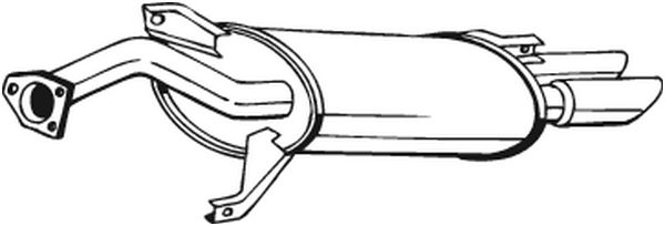 Achterdemper Bosal 177-243